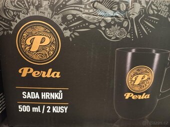 Hrníčky značky Perla 500 ml. - 2
