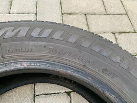 Prodám 2x Letních pneu 165/70/14 Firestone Multihawk 5mm. - 2