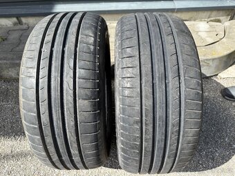 LETNÍ PNEU 225/55 R16 DUNLOP 6-7mm, cena za 2ks - 2