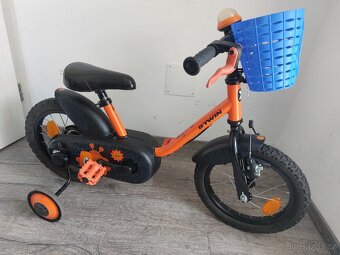 Dětské kolo s kosickem 14" - 2