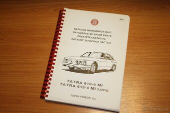 Tatra 613-4 originální publikace - 2
