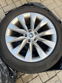 Alu kola skoda crystal silver R19 5x112 - 2