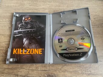 PS2 Killzone CZ obal a manuál - 2