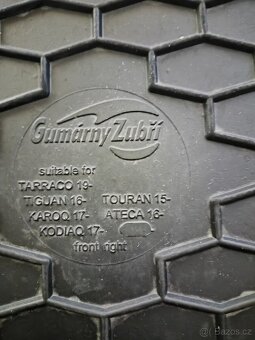 Gumové koberce VW Tiguan,Seat Tarraco,Ateca, Š.Kodiaq,Karoq - 2