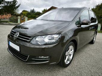 VW SHARAN 2.0 TDI 130kw, r.v. 2014, 1. MAJITEL, VÝBORNÝ STAV - 2