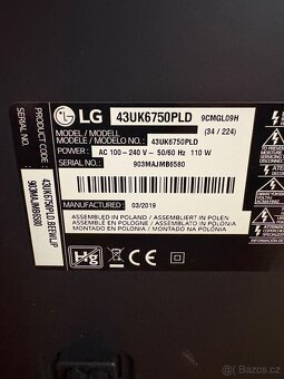 Prodám SmartTV LG - 2