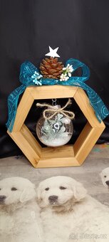 Dřevěná vánoční dekorace - 2