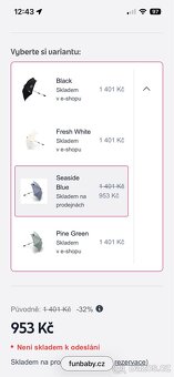 deštník ke kočárku bugaboo - 2