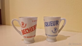 Panáky becherovka originál - 2