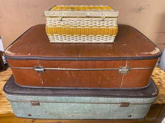 Kufry 60-70 léta + šperkovnice - 2