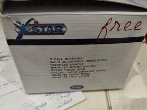 Prodám rybářský naviják Xstar free 60 - 2