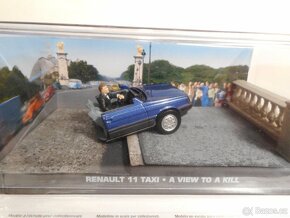 Model auta Renault 11 půl vozu - 2