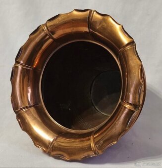 Medený kvetináč,žardiniera - 2