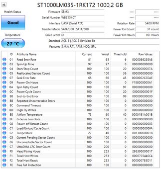 Externý 2,5" HDD WD / Seagate / Toshiba 1TB - 2