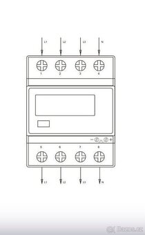 Elektroměr-EASTRON SDM72 D - 2