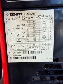 Kemppi PSS 5000 – multiproces MIG/MAG/TIG 500 A - 2
