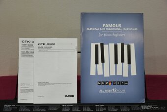 Casio CTK-3500 Elektronické Klávesy - 2