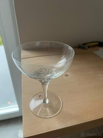 Souprava skleniček - broušené sklo (6ks) - 2