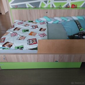 Dětská postel 120x200 + noční stolek - 2