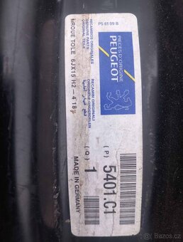 Plechové disky 4x108 R15 - 2