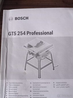 Bosch GTS 254 - 2
