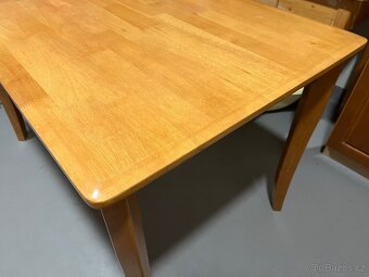 Jídelní stůl z masivu 120/75/74 cm - 2