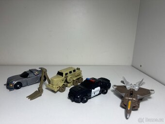 Transformers set 6 figurek - Auta a stíhačka - 2
