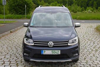 VW CADDY, 1.4TGI, ALLTRACK,Bi-Xen+LED,Navi,TAŽNÉ,ACC,2018 - 2