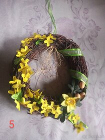 Letní a Velikonoční dekorace, ruční originální výroba. - 2