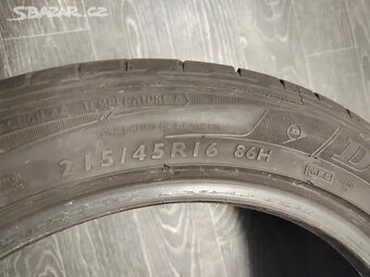 Letní pneumatiky Dunlop 215/45/R16 - 2