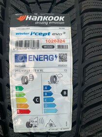 Nová zimní pneu Hankook Winter Icept evo3 255/45R18 103V - 2
