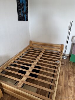 Postel 200x140(podle matraci) - 2