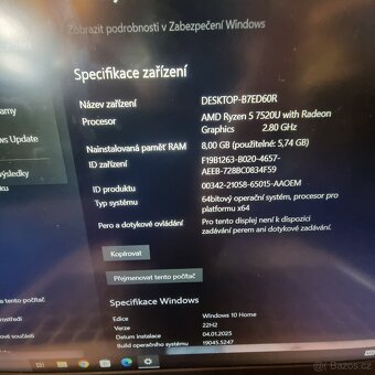 Lenovo ideapad 1 15AMN7 R5 7520U 8GB 512GB 11H CLOUD GREY - 2
