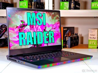 Herní notebook MSI RAIDER GE67 HX | i7-12800HX | QHD 240Hz - 2