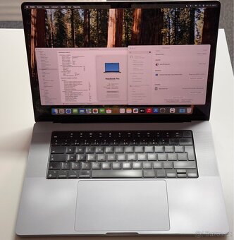 16” MacBook Pro M1, 16/1TB, Komplet Balení Pěkný Stav - 2