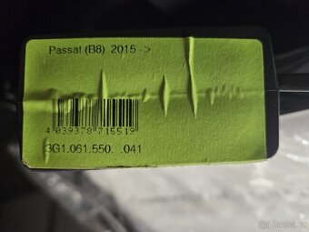 Originální gumové koberce VW Passat B8 - 2