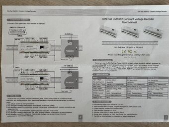 DMX512 dekodér 32CH - 2