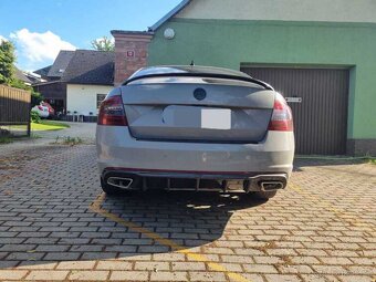 Škoda Octavia Mk3 Difuzor zadního nárazníku 2013-2020 - 2