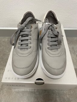 Dámské kožené boty GEOX vel. 38-39, NOVÉ - 2