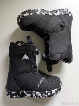 Burton BOA Grom, 33 EUR, dětské snowboard boty - 2