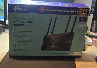 Prodám Wi-Fi 6 router TP-Link - 2