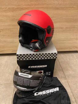 Otevřená helma na motorku Cassida Handy Plus Linear, vel. M - 2