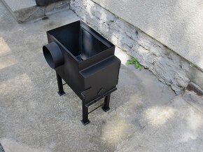 Topeniště k udírně + grilovací nástavba - 2