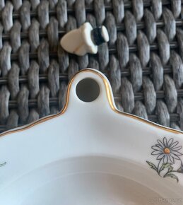 Starožitný dětský ohřívací talíř - 2