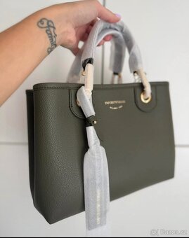 Nová khaki kabelka Emporio Armani - 2