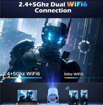 Nový android projektor včetně ovladače - 2