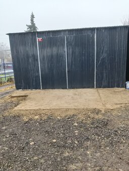 Pronájem ocelové haly - garáže 6x6m - 2