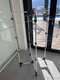 2x sušák na prádlo - 2