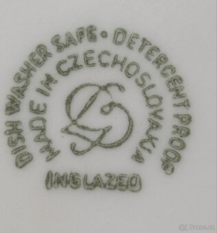 Retro talíře 5 ks - 2