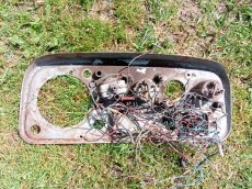 Škoda RTO 706 přístrojová deska. - 2